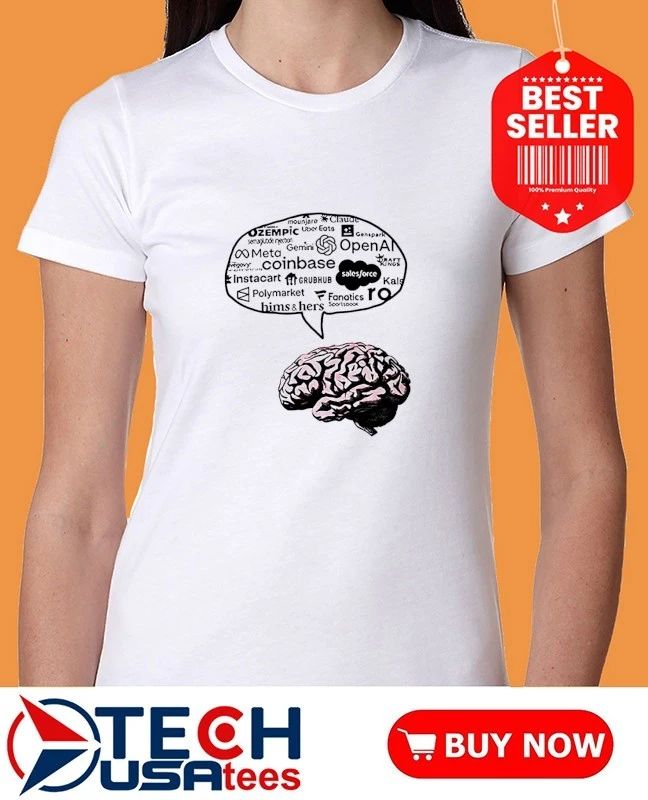 Brain capitalism slop shirt