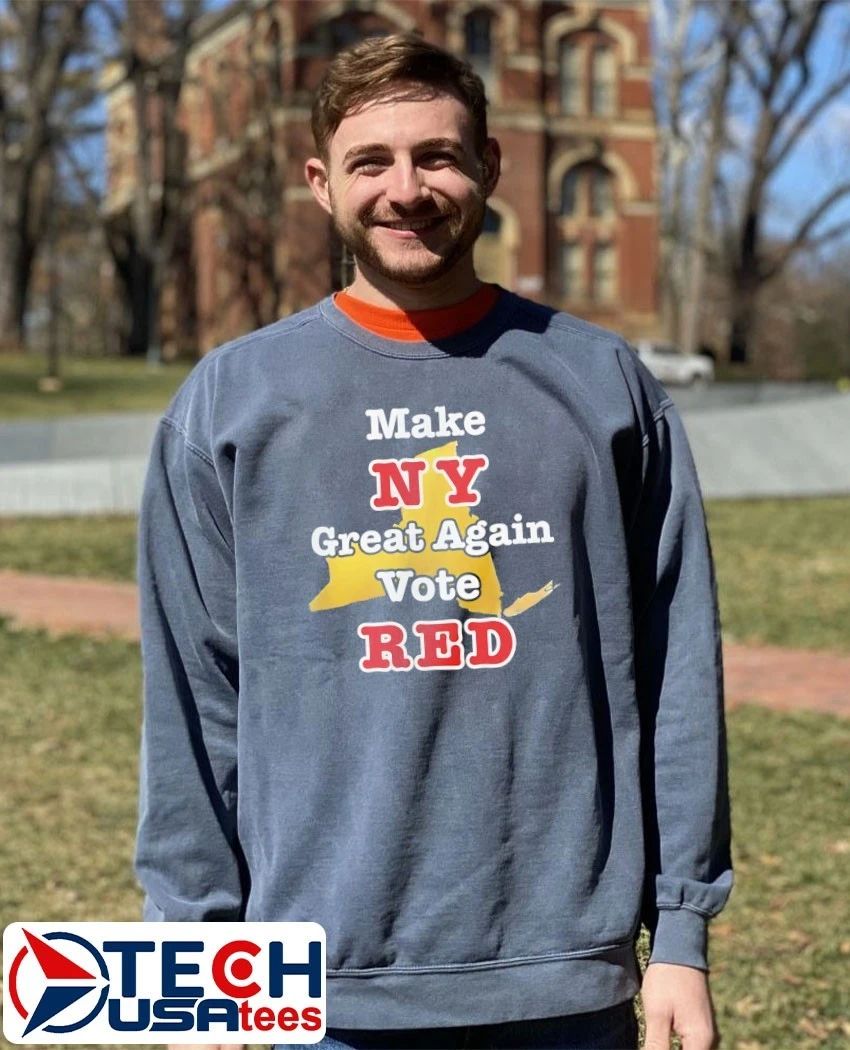 Make NY great again vote red shirt