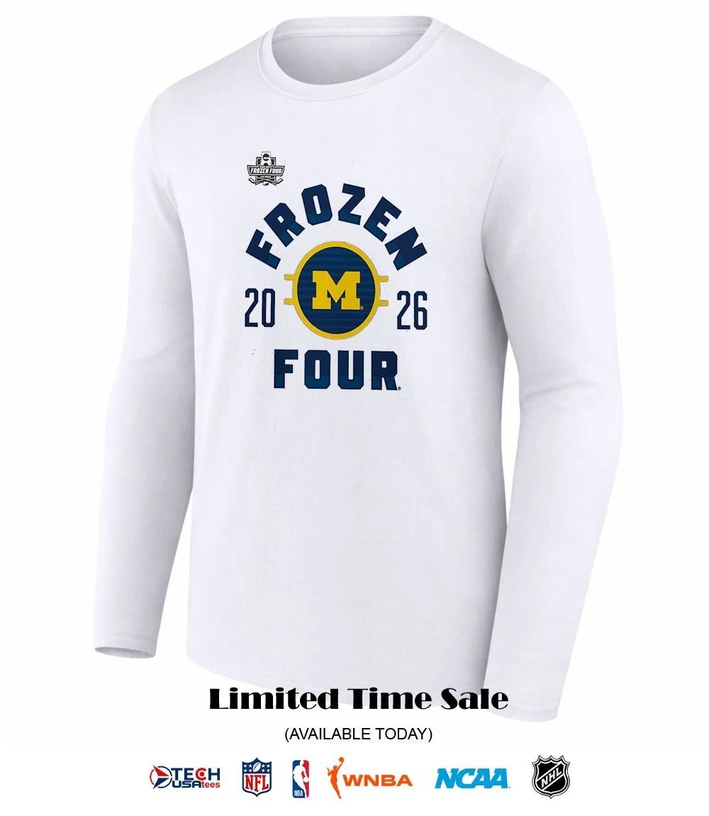 Michigan Wolverines 2026 NCAA Men’s Frozen Four shirt