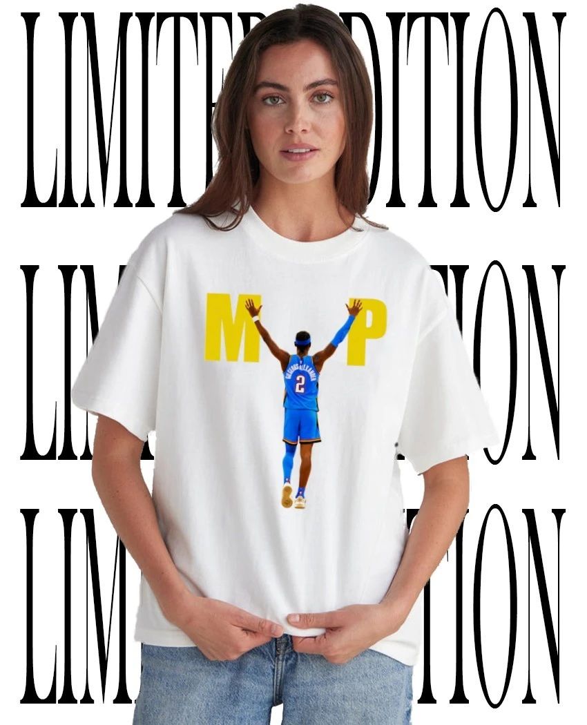 MVP back-to-back Shai Gilgeous-Alexander OKC Thunder 2026 shirt