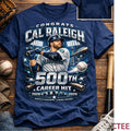 Cal Raleigh 500th Career Hit Shirt 2026 Seattle Mariners Congrats Graphic Tee