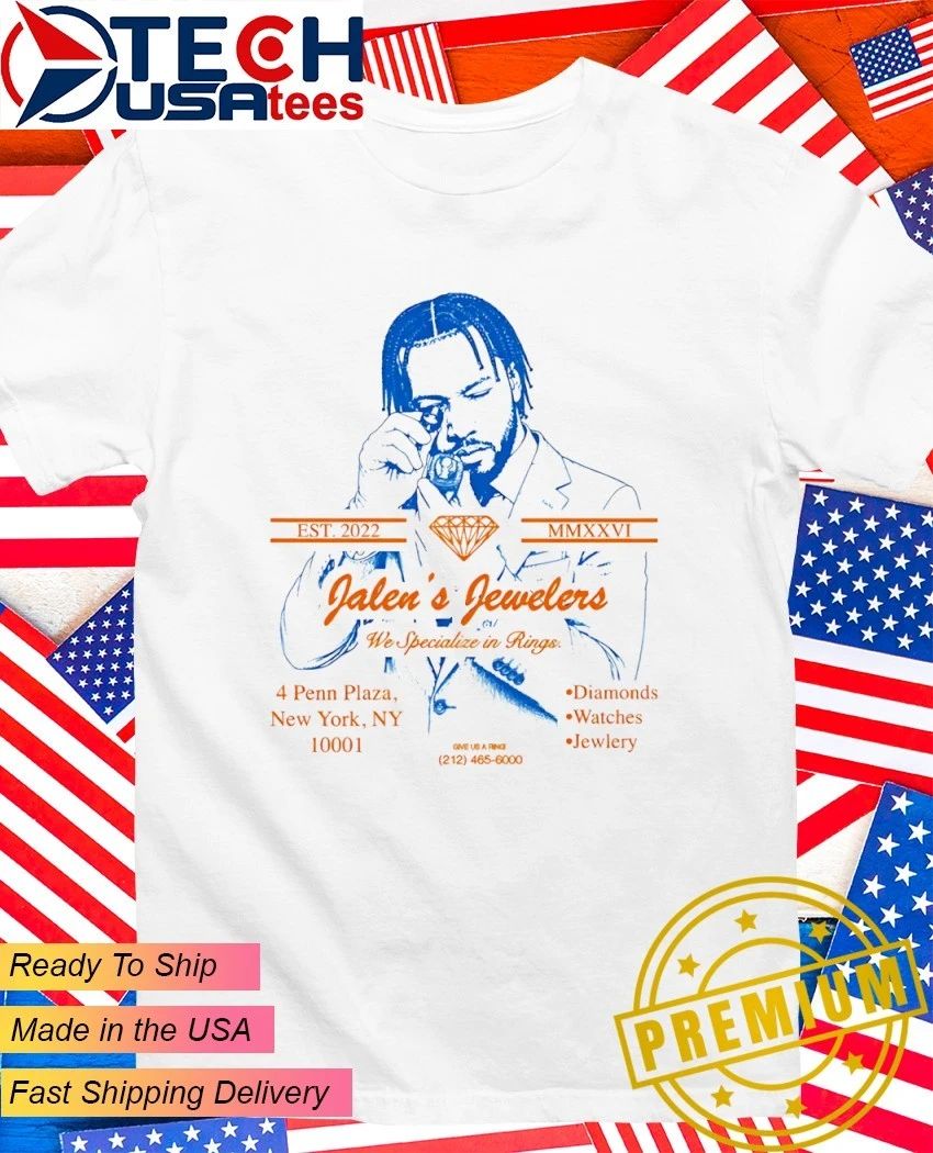Jalen’s Jewelers we specialize in Rings diamonds watches and jewelry shirt