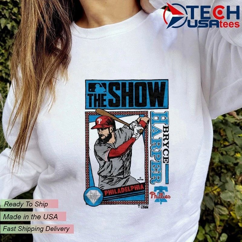 The Show Philadelphia Phillies Bryce Harper shirt