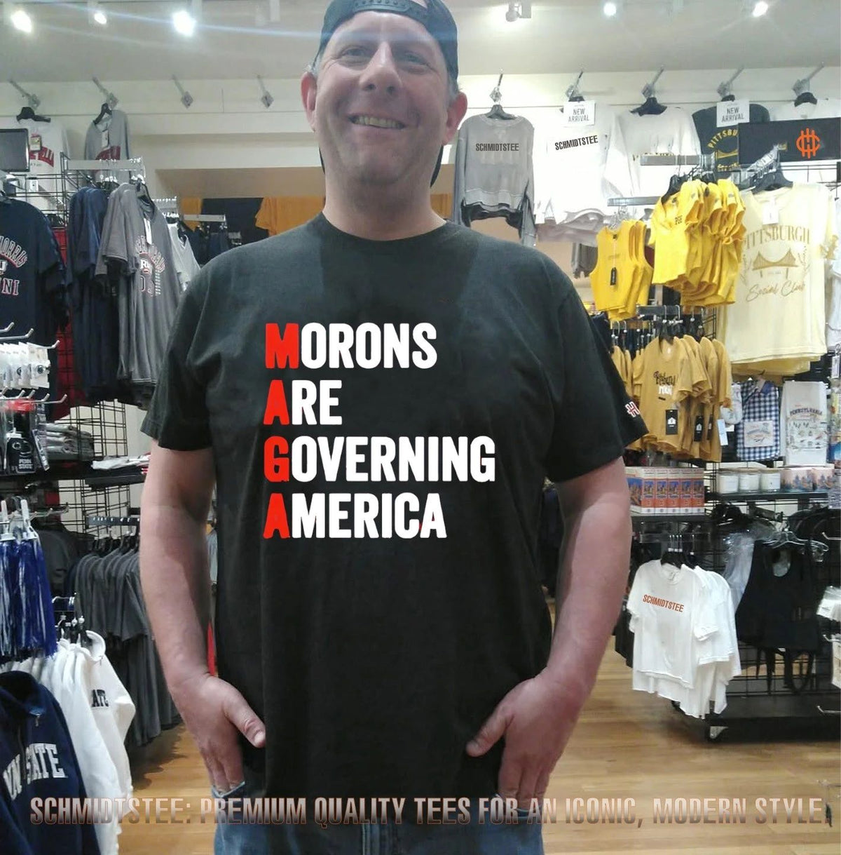 Morons Are Governing America MAGA Shirt
