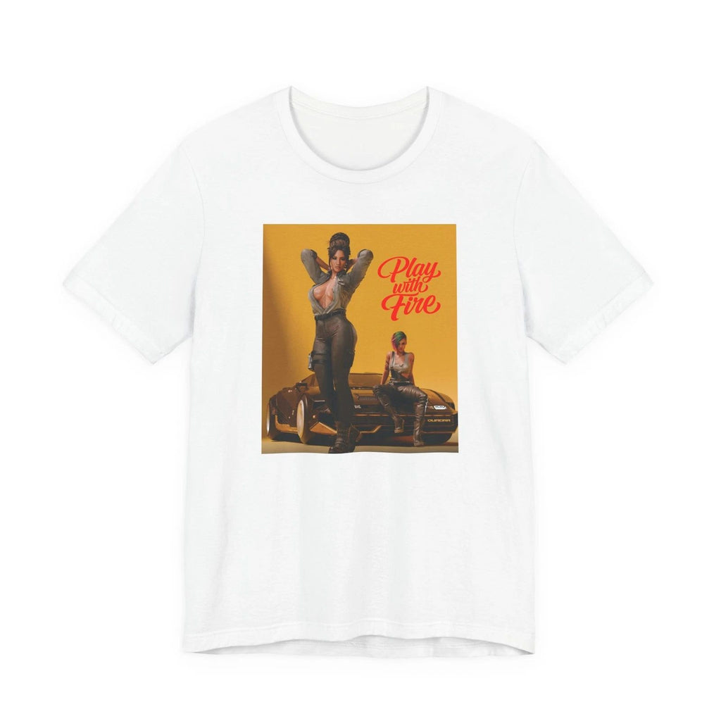 EURO/UK - Men’s & Women’s Cyberpunk Tee Streetwear Casual Graphic T-Shirt
