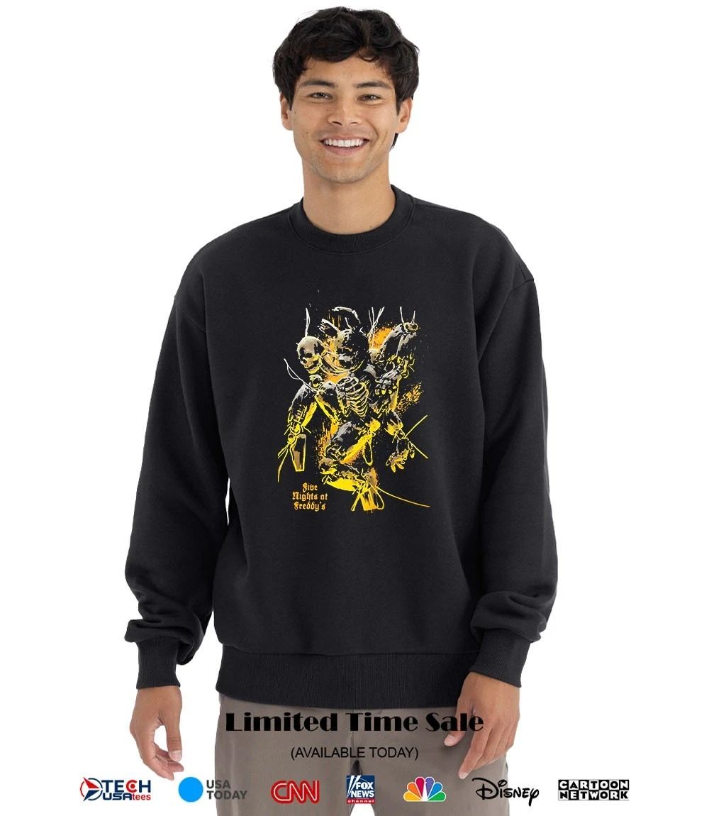 Five Nights at Freddy’s skeleton shirt