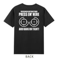 Passenger Instructions Press Your Boobs Here And Hang On Tight Biker T-Shirt