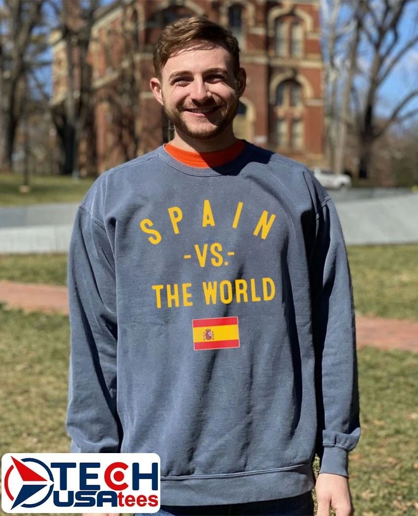 Spain vs. The World flag shirt
