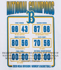 National Champions UCLA Bruins 2026 NCAA Women’s Basketball Schedule shirt