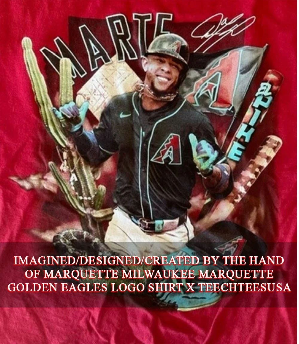 Marte Valdez Arizona Diamondbacks Baseball signature graphic shirt
