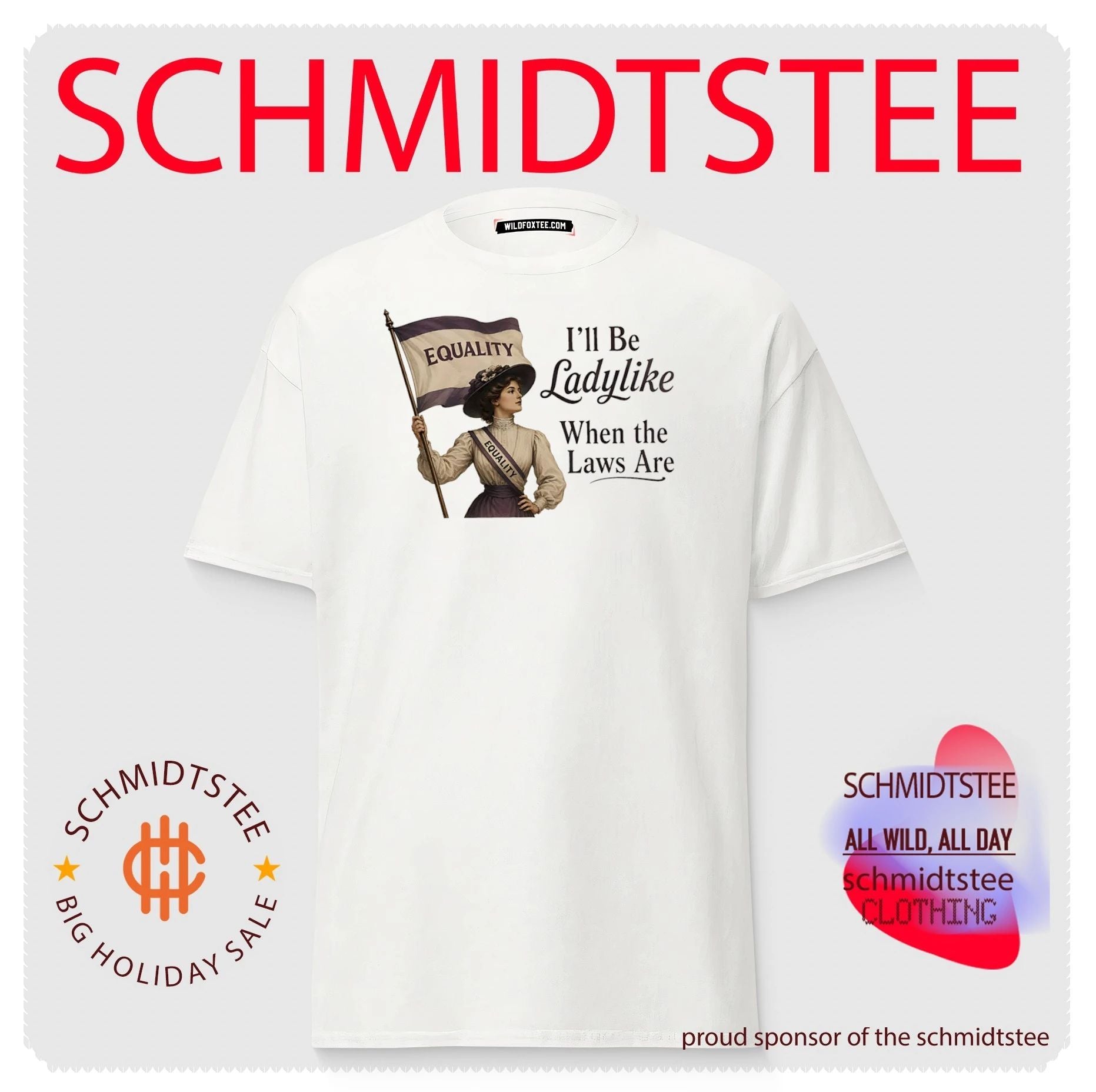 I’ll be ladylike when the laws are quote vintage shirt