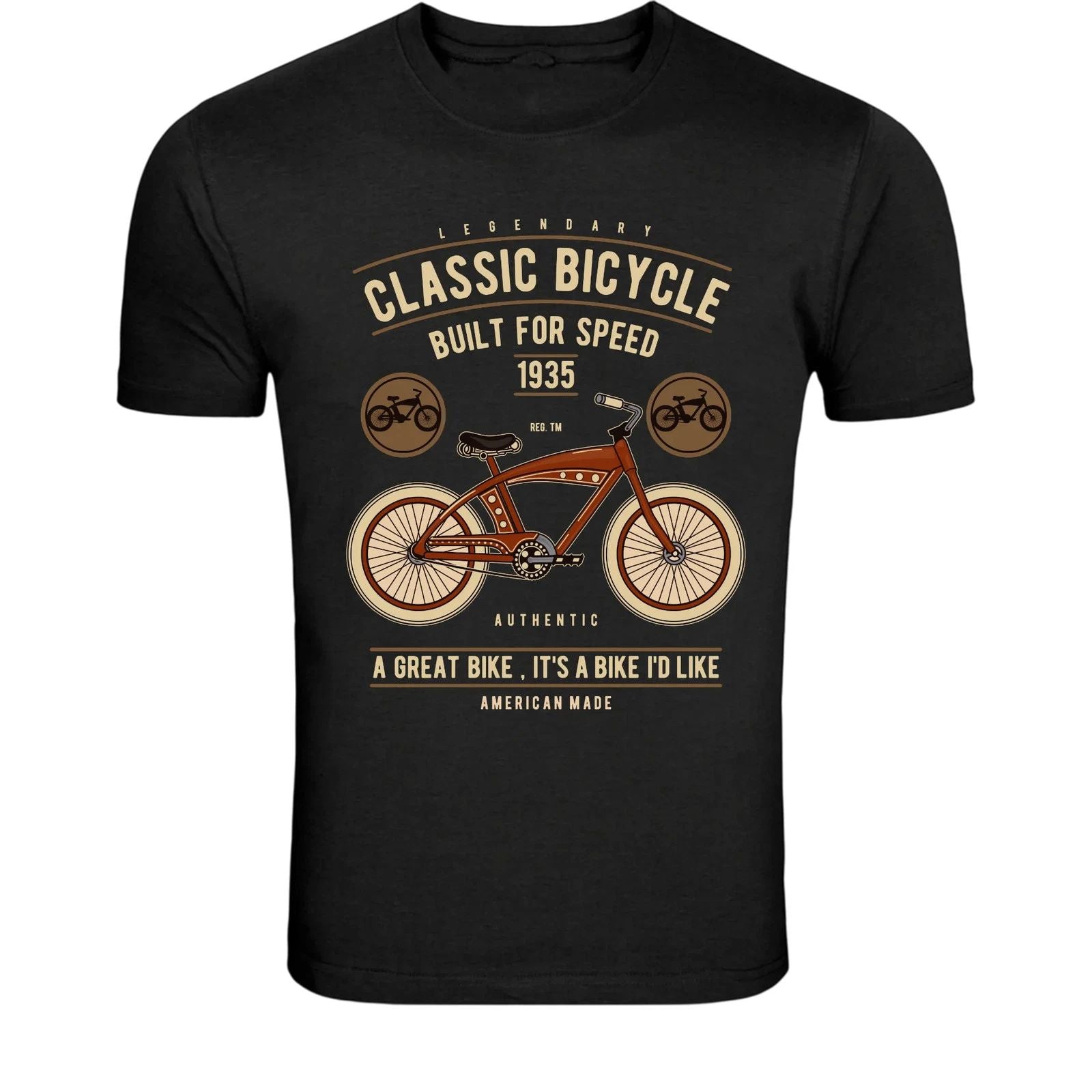 Classic Custom Garage Motorcycle T-Shirt - Vintage Biker Rider
