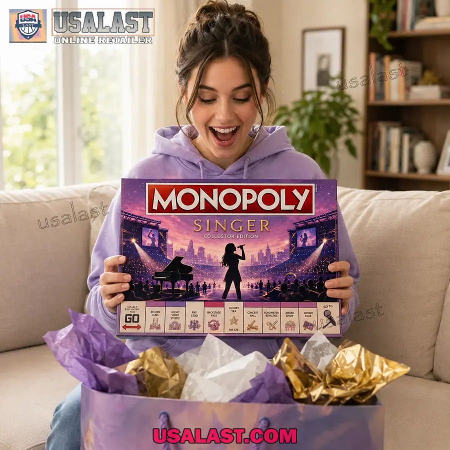 Singer Collector Edition Monopoly Board Game 2026