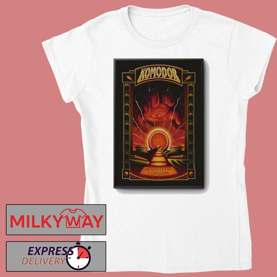 Komodor London Event 5 17 2026 Poster shirt