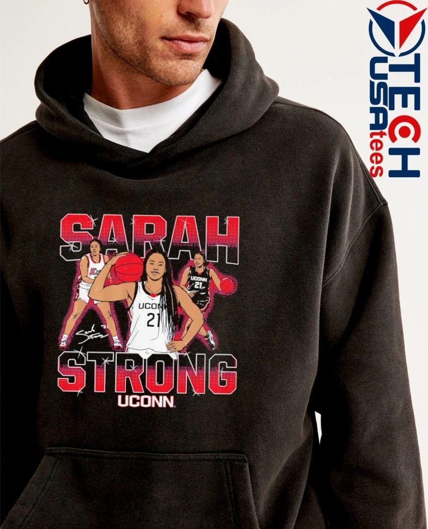 UConn Huskies Basketball Sarah Strong Masterpiece signature shirt