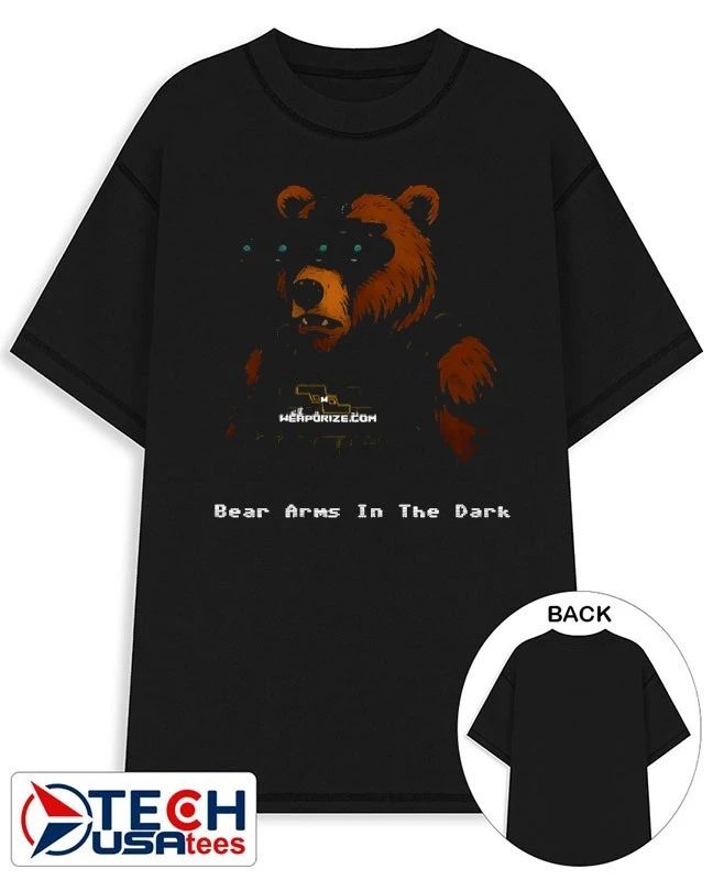 Bear Arms in the Dark shirt