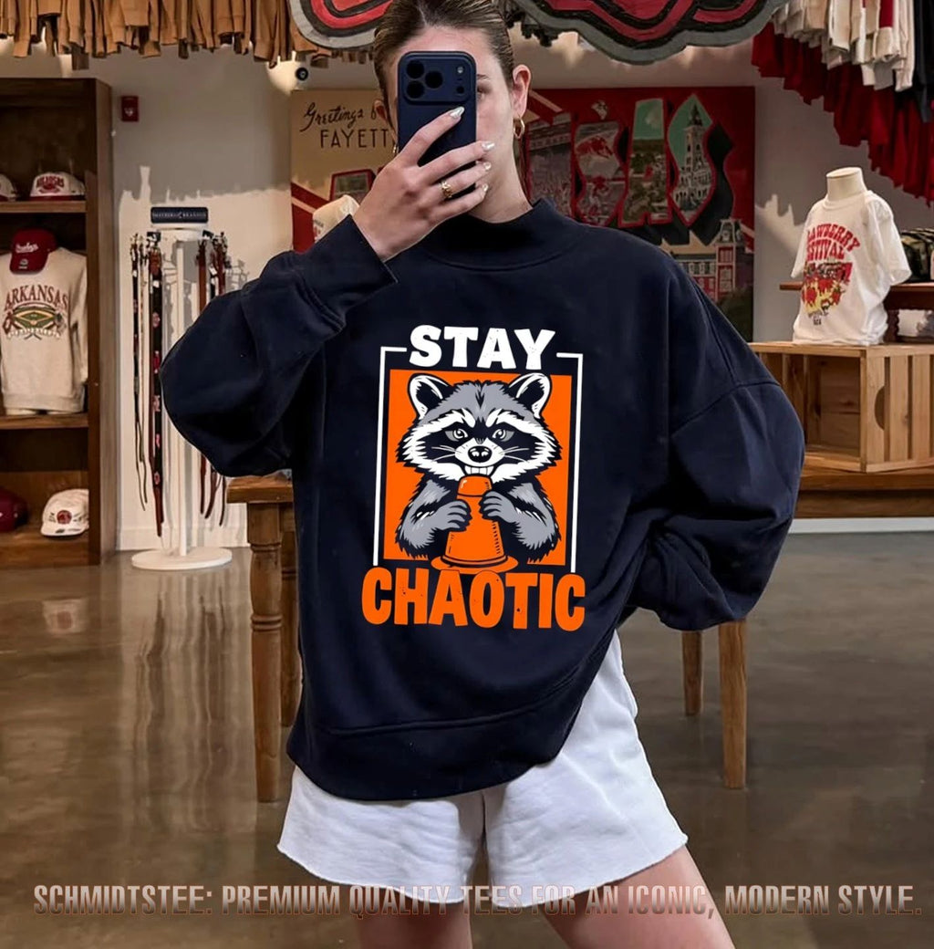 Raccoon stay chaotic shirt
