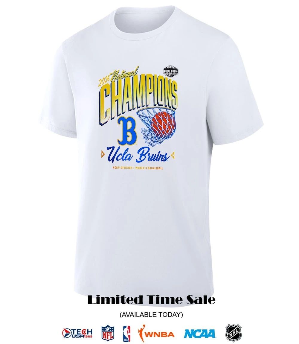The Net UCLA Bruins 2026 NCAA Women’s Basketball National Champions shirt