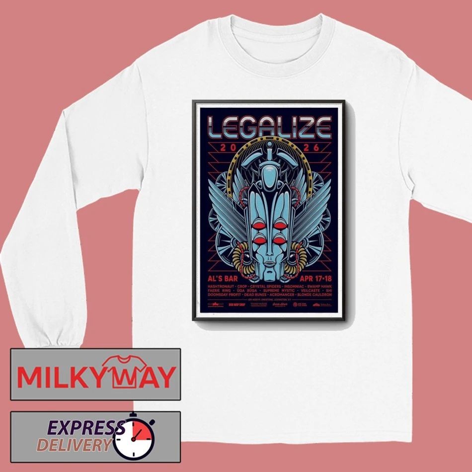 Apr 17 2026 Poster Legalize Lexington shirt
