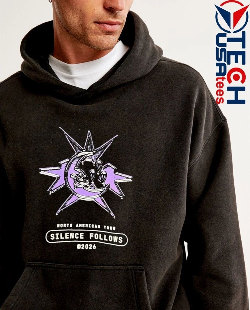 North American Tour Silence Follows 2026 shirt