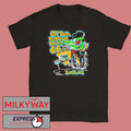 Monster Drag Kicks on 66 shirt