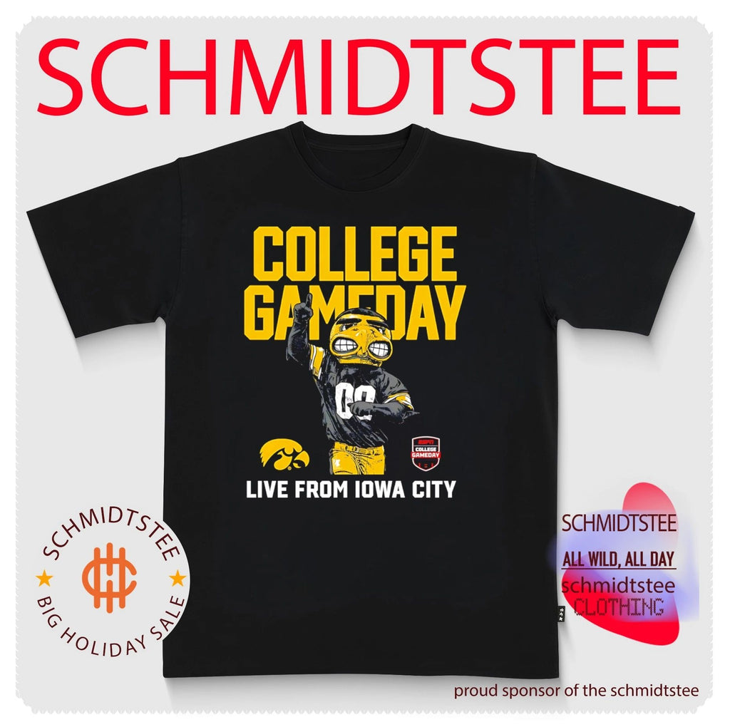 Iowa Hawkeyes 2026 College GameDay Live From Iowa City Mascot shirt