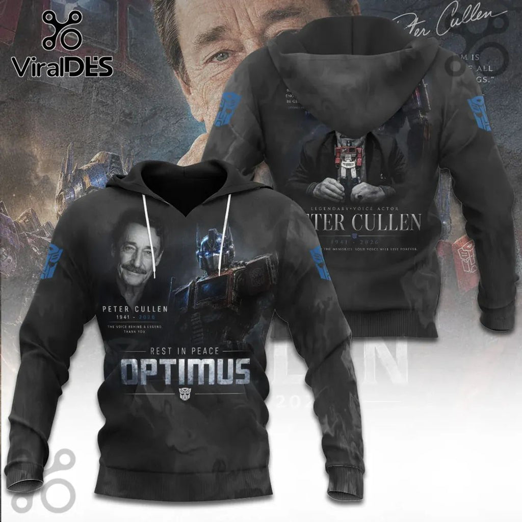 Peter Cullen Optimus Prime 1941-2026 Tribute T-Shirt