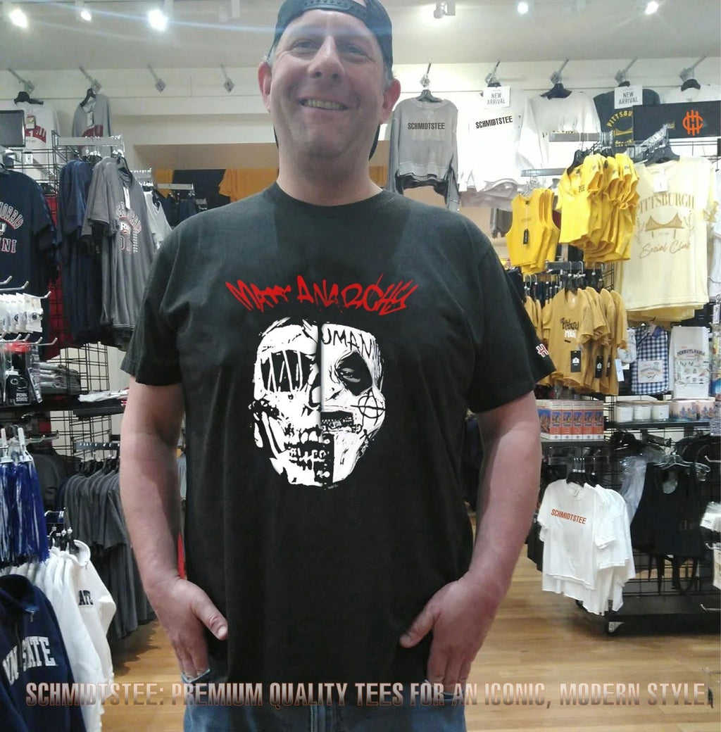 Matt Anarchy Duality Mask shirt