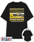Michigan Wolverines 2026 NCAA Men’s Basketball Final Four Bound Bus The Road Ends Here shirt