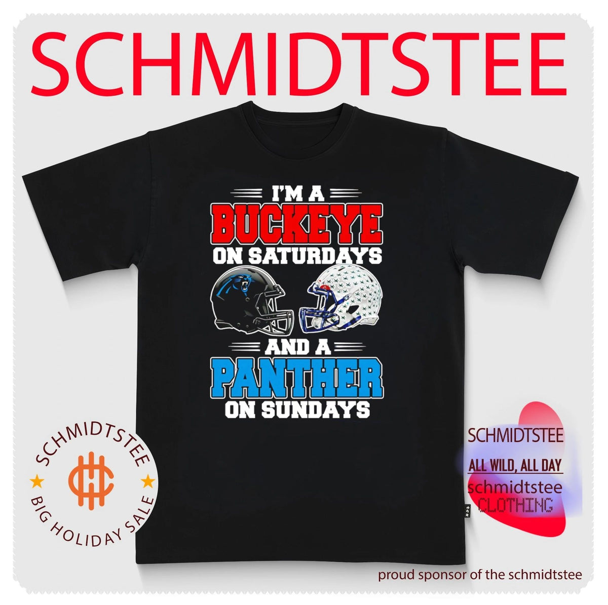 I’m a Buckeye on Saturdays and a Panther on Sundays shirt
