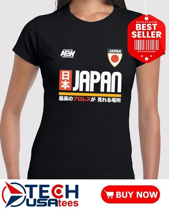 AEW Tournament Soccer Japan where the best wrestle shirt