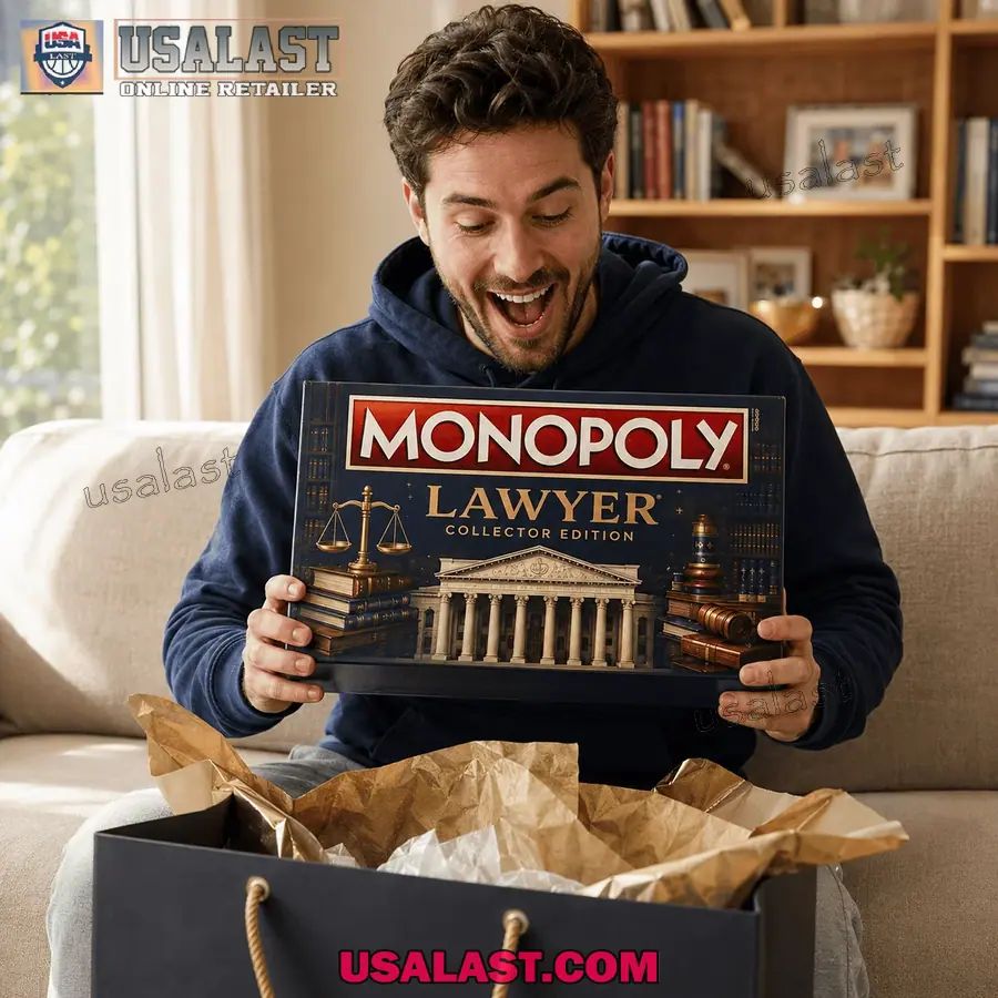 Lawyer Collector Edition Monopoly Board Game 2026