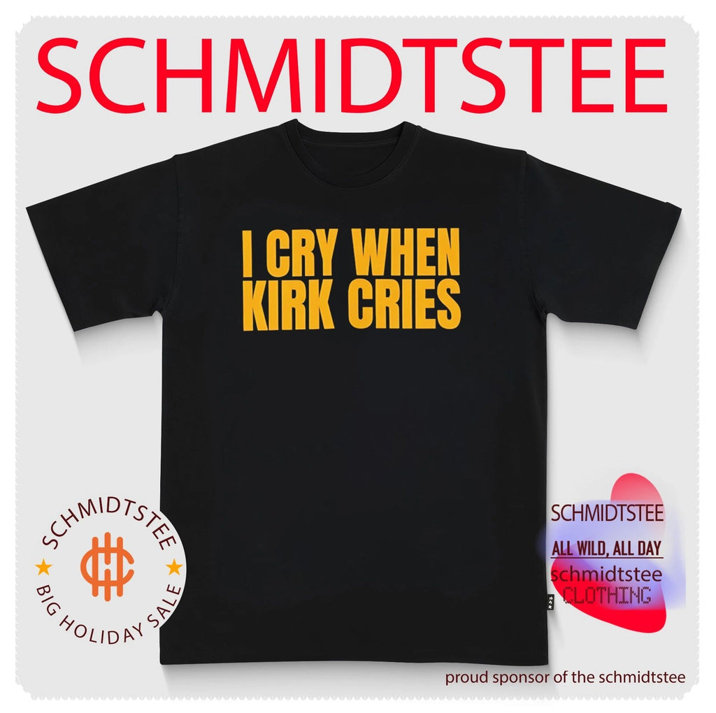 Iowa Hawkeyes I Cry When Kirk Cries shirt