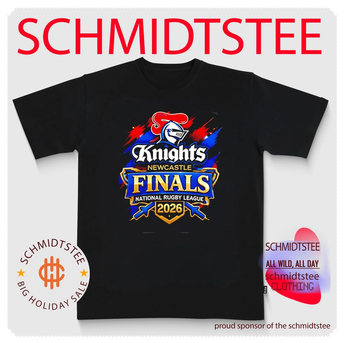 Newcastle Knights 2026 NRL Grand Final Our Time shirt