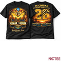 NKCtees Michigan Wolverines Women’s Basketball Final Four 2026 Phoenix Maize Glory shirt