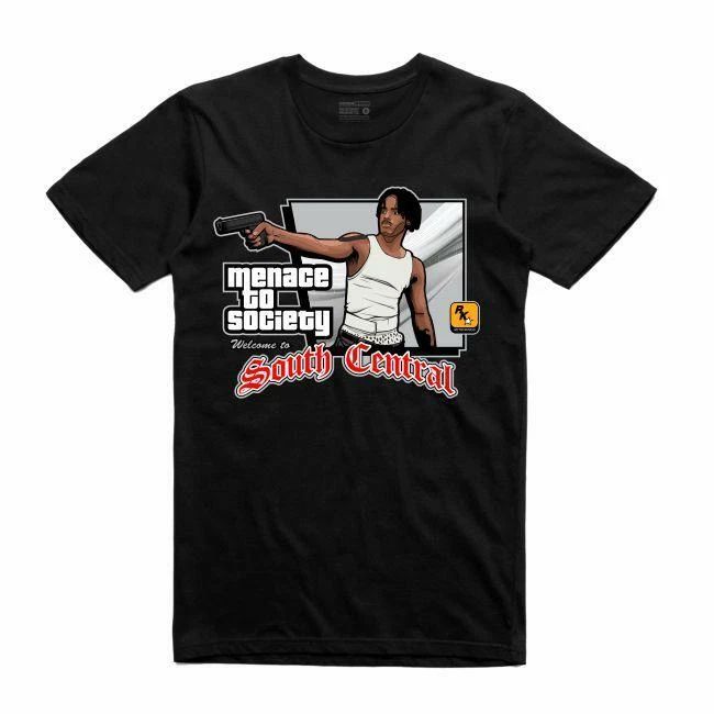 BRAND NEW Streetwear on Demand MENACE Tee Shirt BLACK SMALL-3XLARGE LIMITED