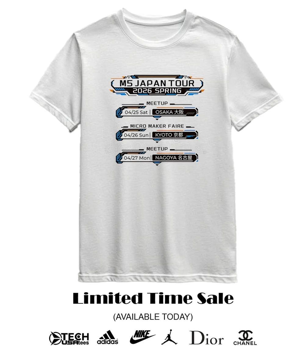 M5 Japan Tour 2026 Spring meetup shirt