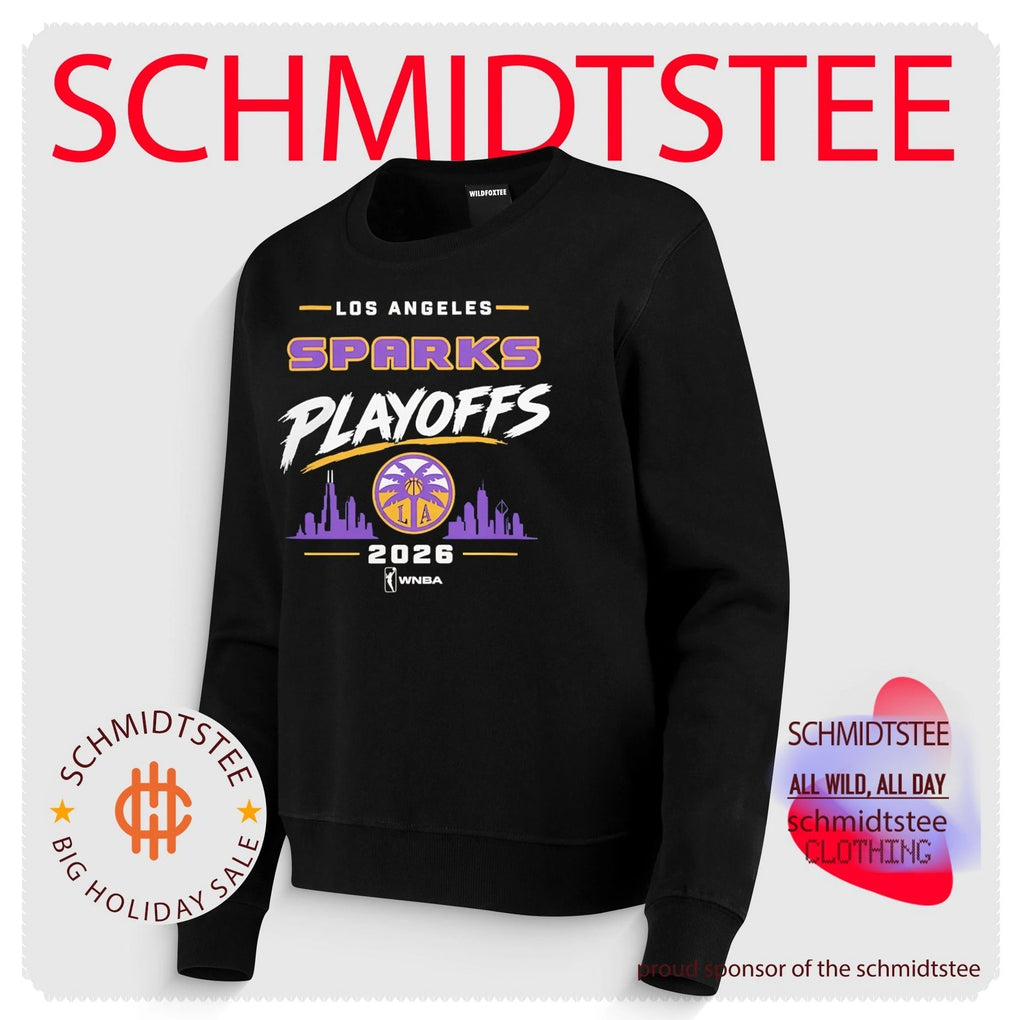 Los Angeles Sparks 2026 WNBA Playoffs city skyline shirt