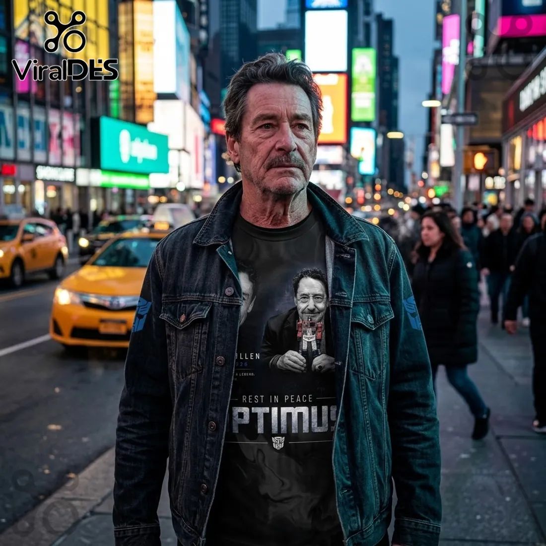 Peter Cullen Optimus Prime 1941-2026 Tribute T-Shirt