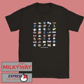 Ado Staff 5th Anniversary Los Angeles LA Best Adobum Graphic Two Sided T-Shirt