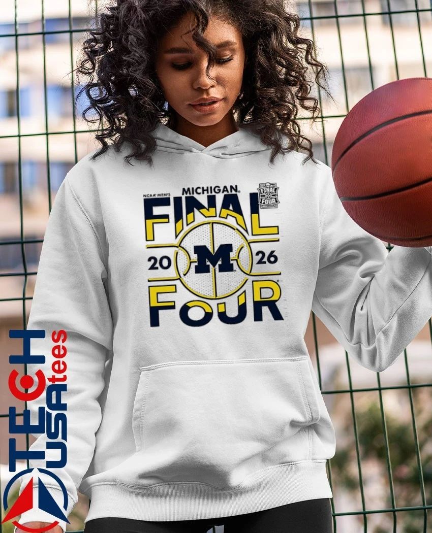 Michigan Wolverines 2026 NCAA Division I Men’s Basketball Final Four shirt