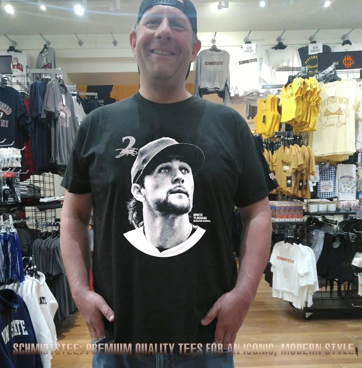 Brice Turang Milwaukee Brewers Lineage Series signature shirt