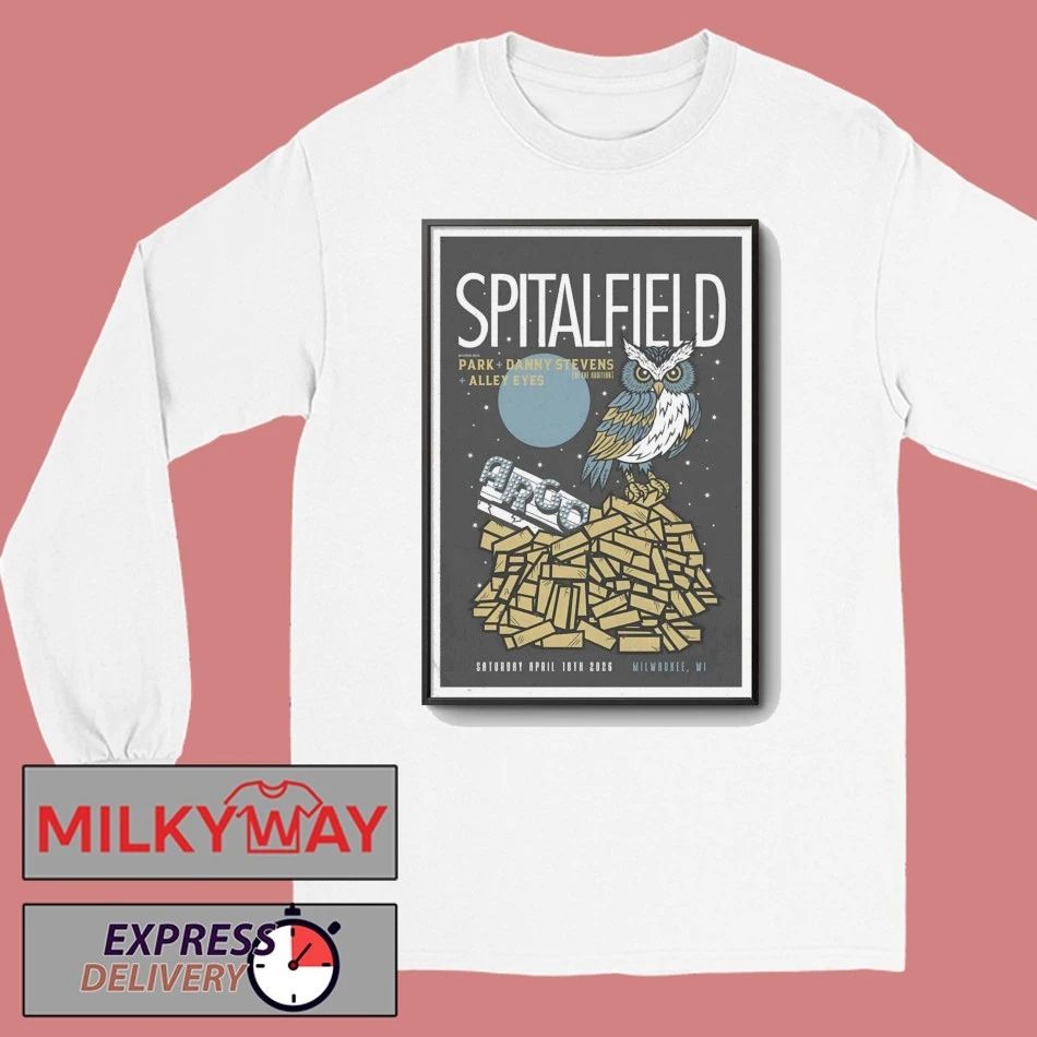 Spitalfield Whitefish Bay WI 4 18 2026 Poster shirt