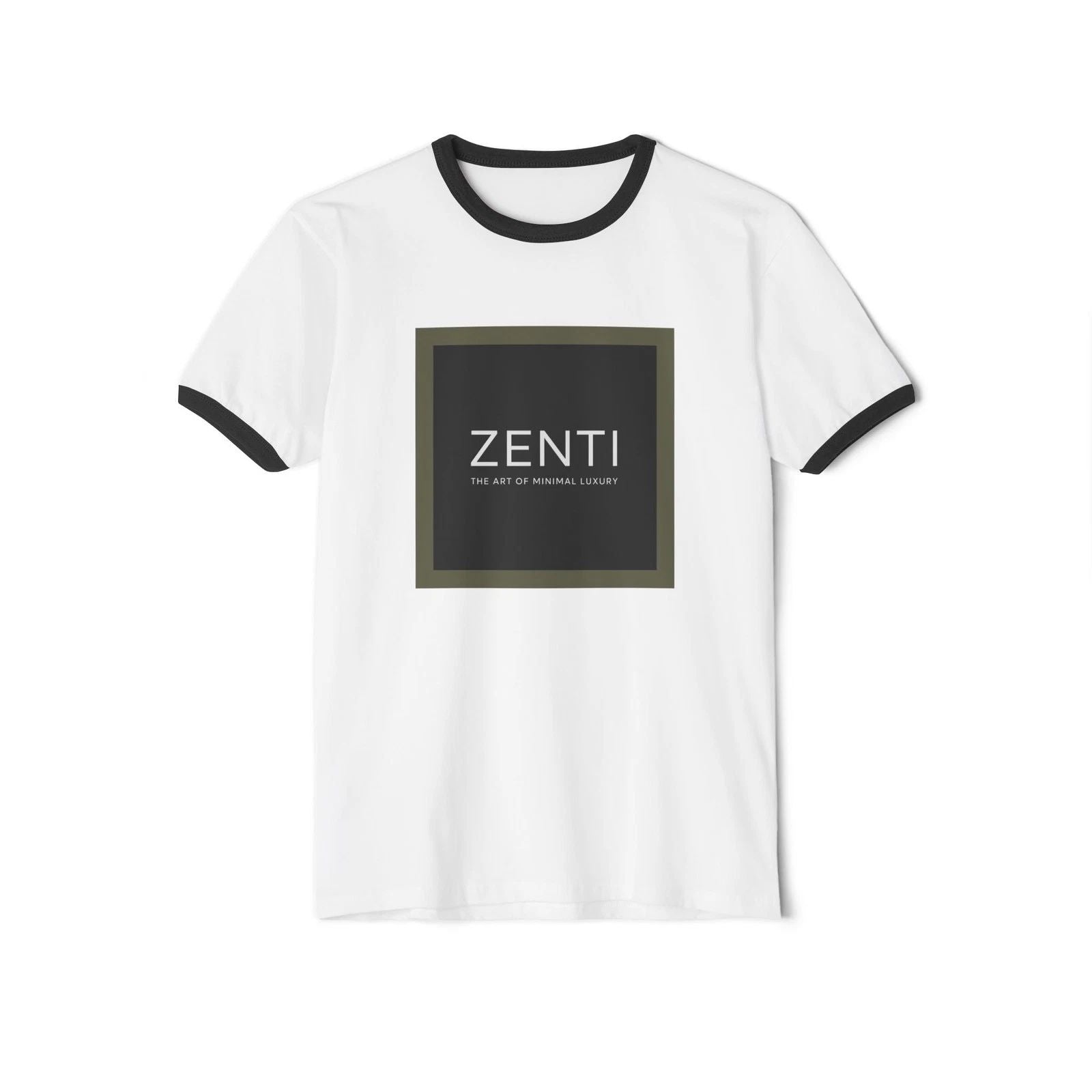 Unisex Cotton Ringer T-Shirt with Zenti Graphic, Cool Casual Wear, Gift [...]