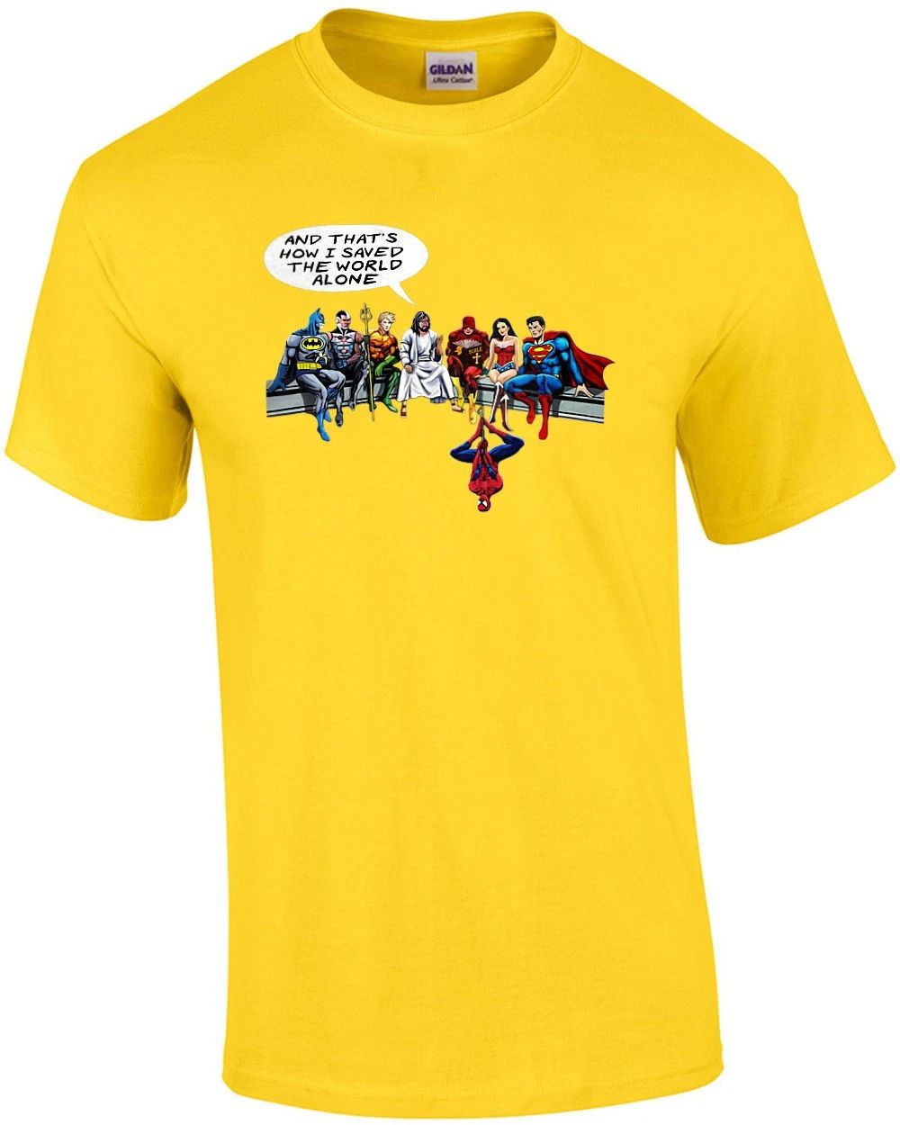 Jesus and the Superheros - And That's how I saved the world. Funny Jesus Reli...
