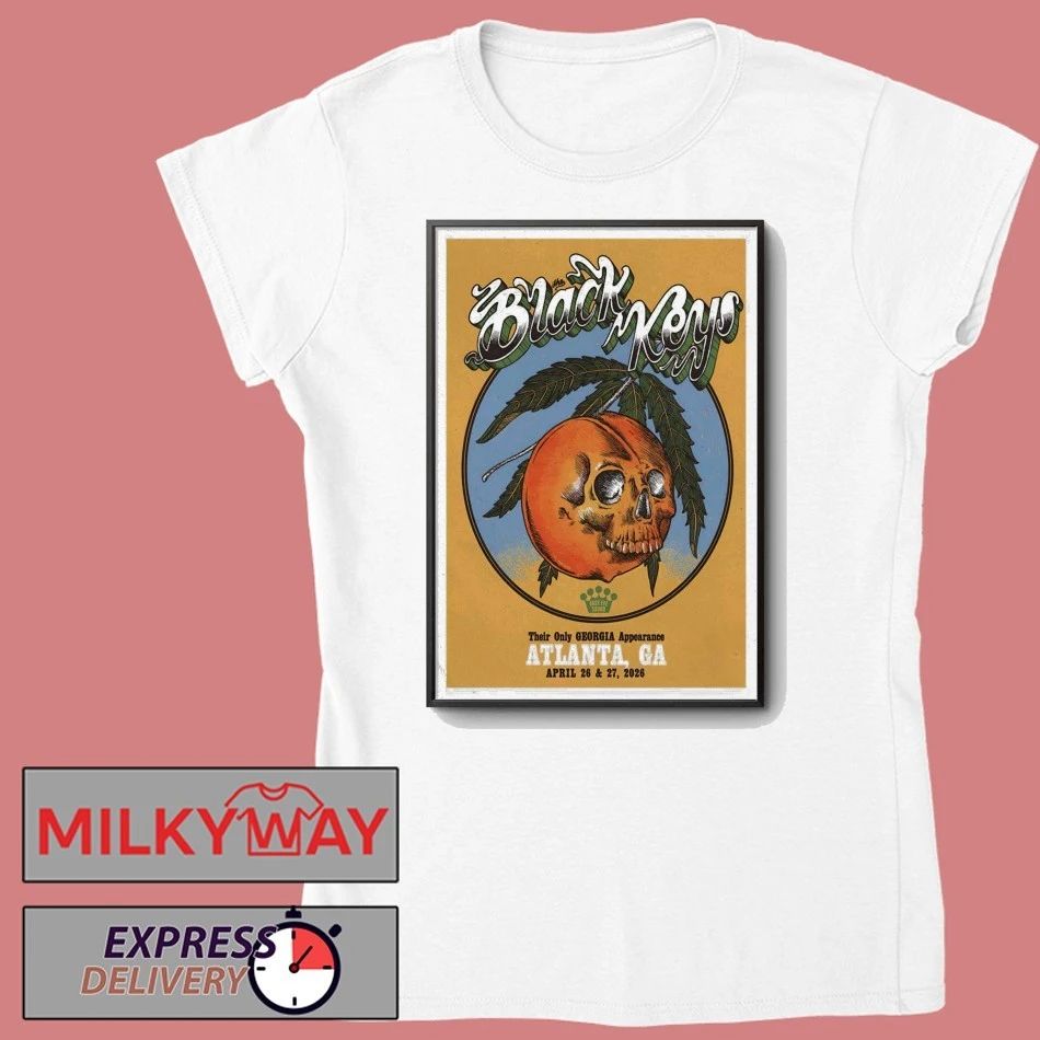 The Black Keys Atlanta GA Event On Apr 26-27 2026 Poster shirt