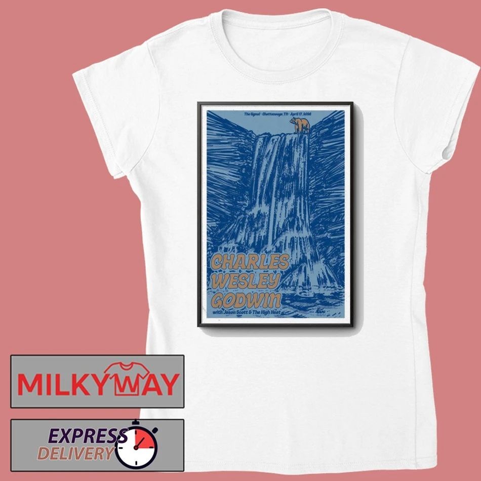 Charles Wesley Godwin at The Signal 17 Apr 2026 Poster shirt