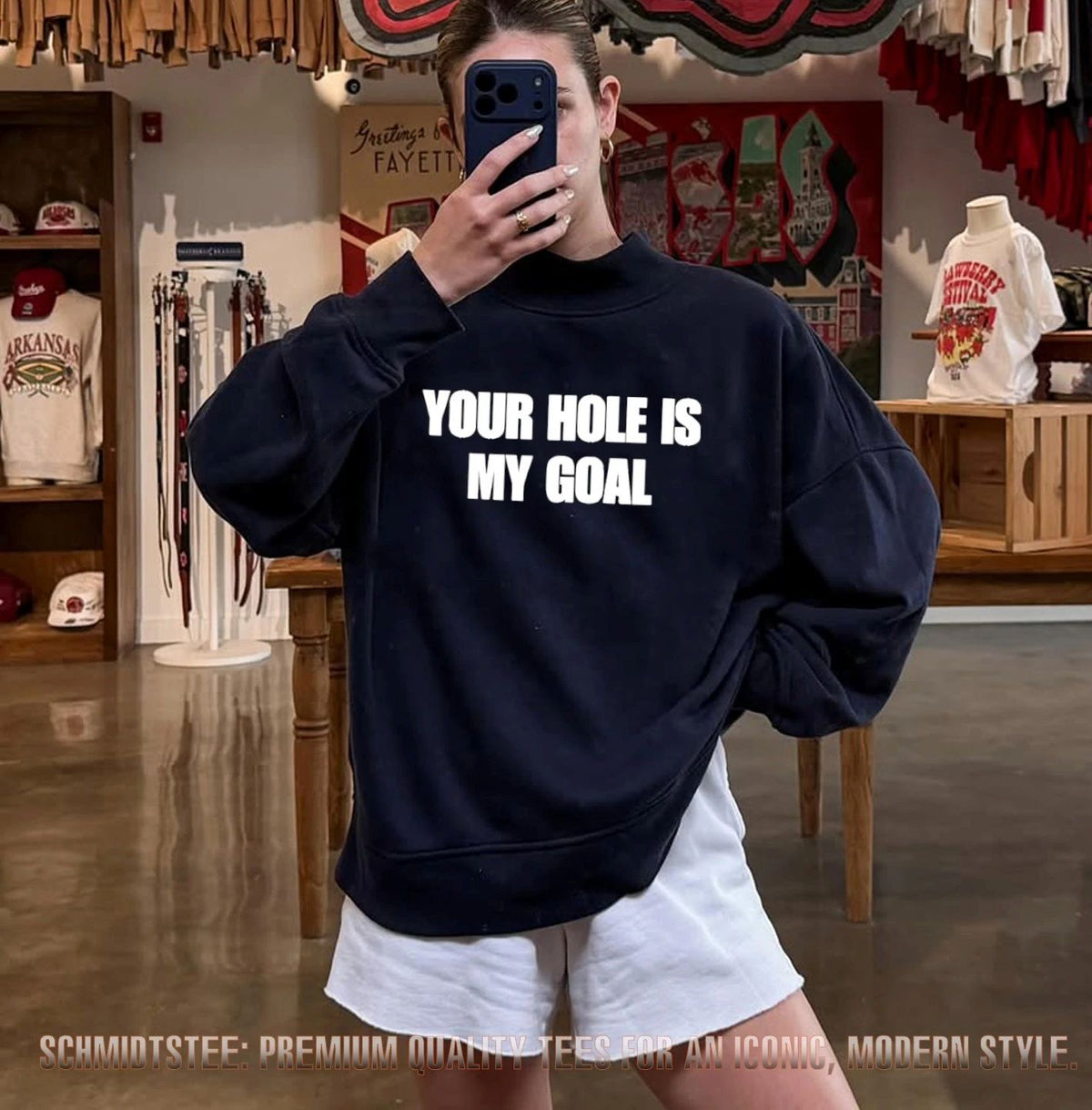 Your Hole Is My Goal shirt