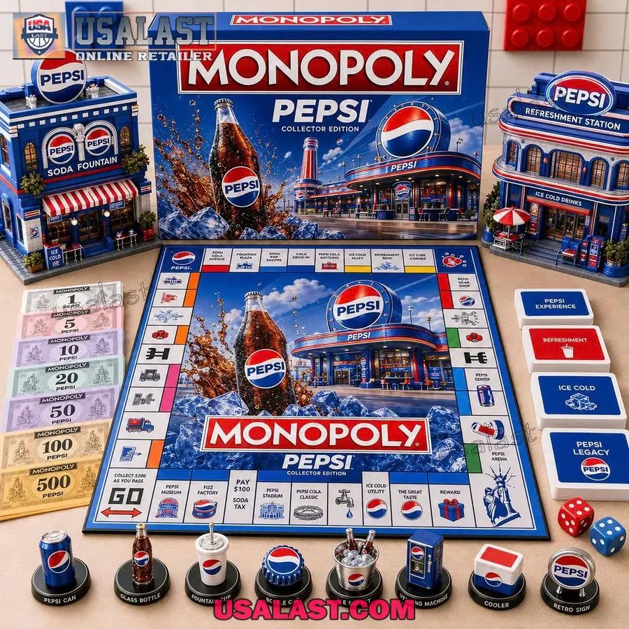 Pepsi Collector Edition Monopoly Board Game 2026