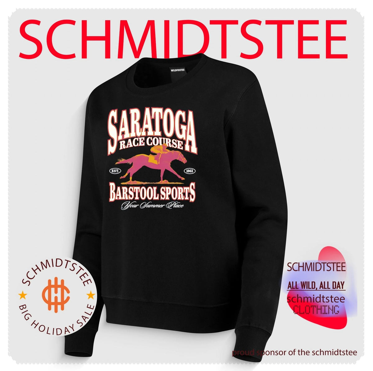 Dave Portnoy 2026 Saratoga Race Course Shirt